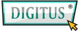 Umschalter Digitus MINI USB-KVM Switch mit HDMI - 1 User 2 PCS im HDMI-Signal integri