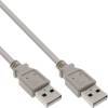 USB2 USB 2.0 Kabel A an A beige 3m
