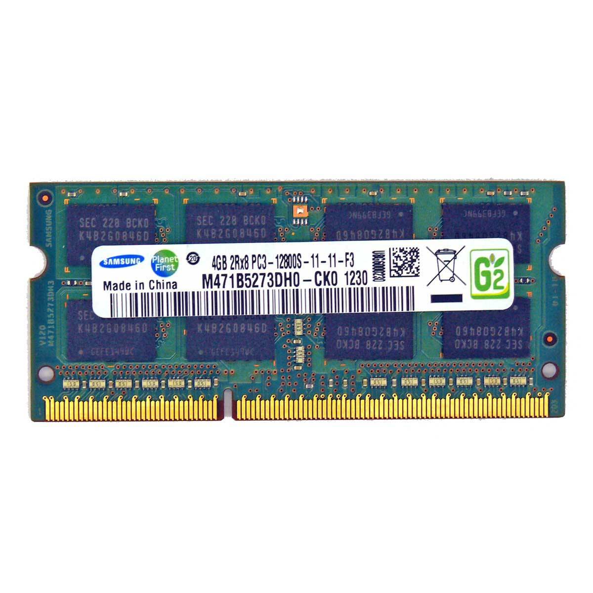 Notebookspeicher 4096MB SODIMM PC1600 Samsung 16-Chip