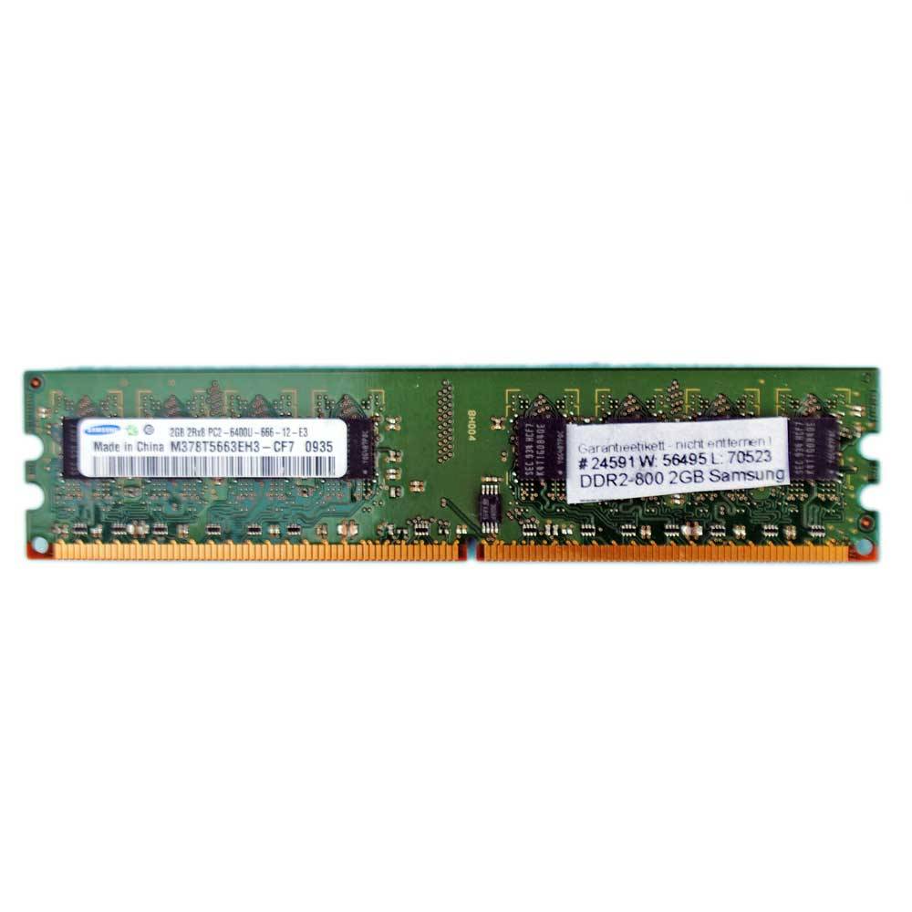Speicher DDR2-800 2GB Samsung CL6 PC2-6400