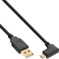 USB2 A auf Micro-USB 2.0 Kabel 90°