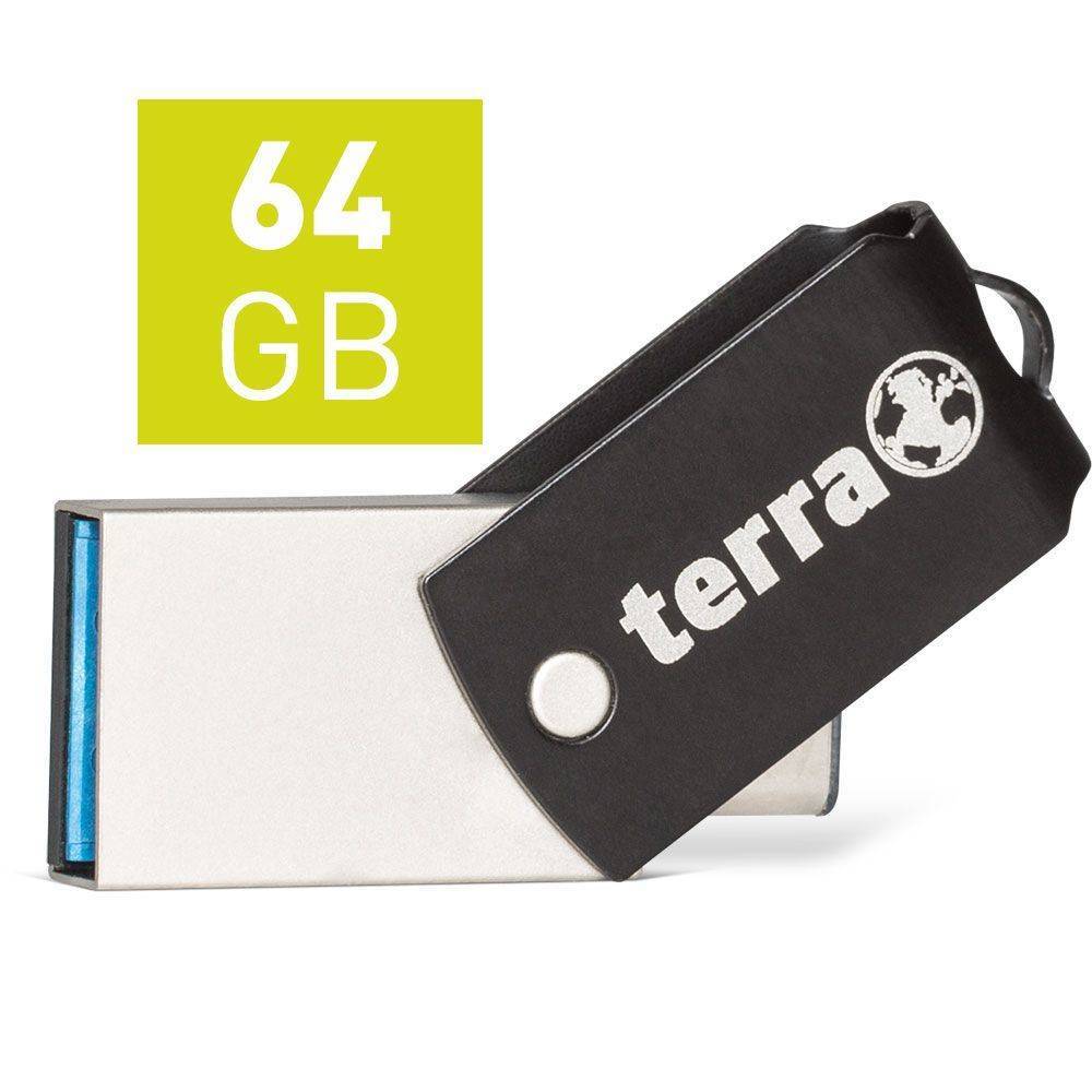 Speicherstick 64GB Terra USThree A+C USB3.1