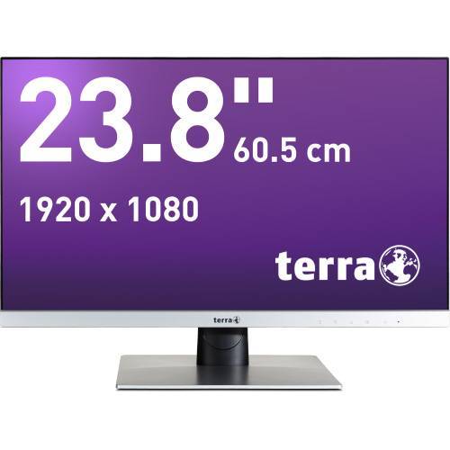 24 Terra LED 2462W silber DP/HDMI