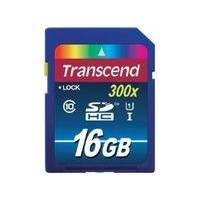SD Speicherkarte 16GB Transcend CL10 UHS-I 3