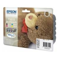 Epson T0615 schwarz/M/C/Y Multipack Teddy