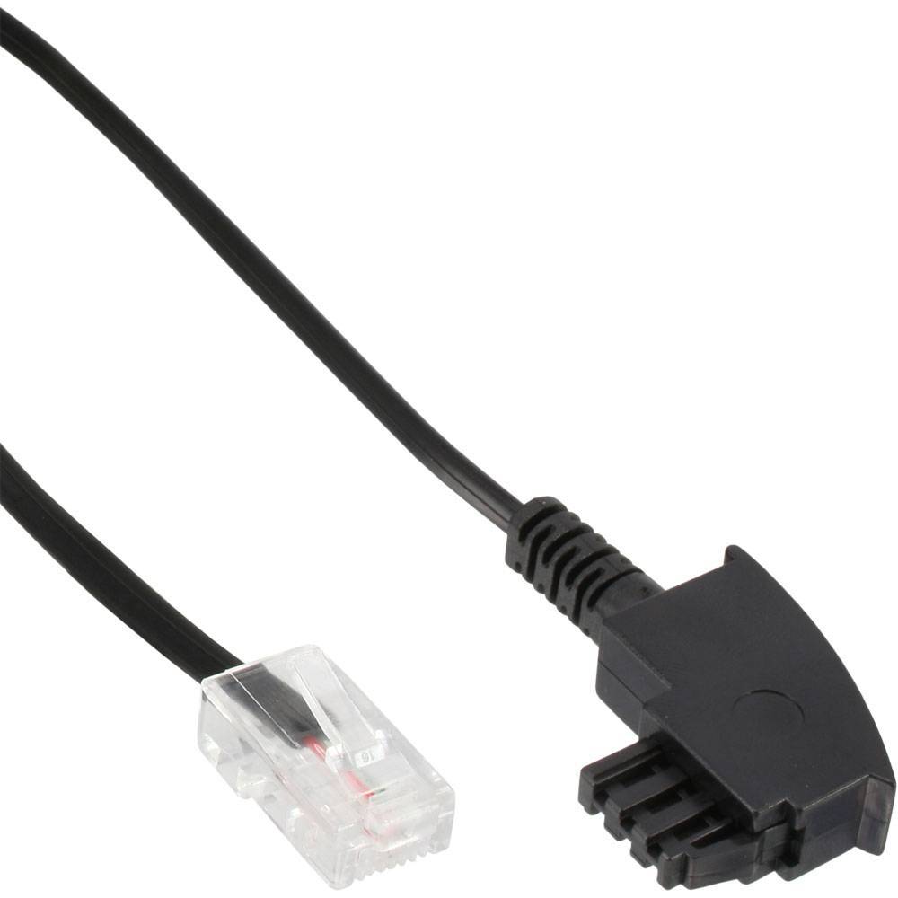 Kabel InLine TAE-F auf RJ45 DSL-Router 6m IP