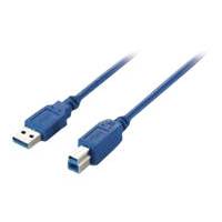 USB3.0 Kabel 1,8m A/B Equip blau