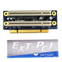 Riser Card 1 auf 2 PCI Riser VIA