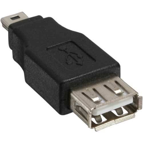 USB Adapter A (w)- Mini 5Pin (m)
