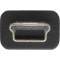 USB Kabel A/B-Mini 1m schwarz 33107S