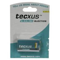 Tecxus Batterie Alkali 9V Block 1er<b>Tecxus® Batterie Alkali 9V Block 1er Blister</b>