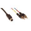 Kabel SVHS-Cinch Verbindung 5m 89965