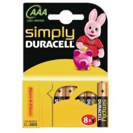 Batterie AAA Micro Duracell 8 St.