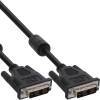 DVI-D Kabel digital 24+1 Stecker / Stecker Dual Link 2 Ferrite,