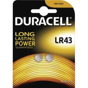Duracell Batterie Knopfzelle LR43 1.5V    2St.