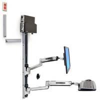 Ergotron LX SITSTAND WM SYSTEM CPU HOLD SMALL BLCK CPU HOLD 42IN 3-11KG