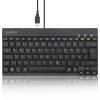 PERIBOARD-426 DE kabelgebunden USB Mini Tastatur mit flachen Ta