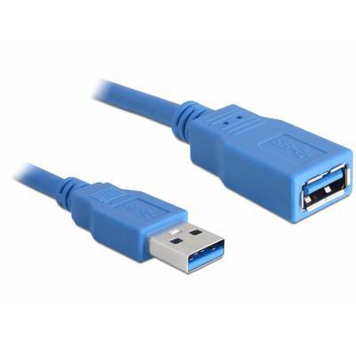 Delock USB3.0 Verlängerung A auf A St/Bu 3.00m blau