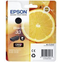 EPSON 33 - 6.4 ml - Schwarz - Original -