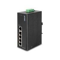Diverse PLANET 5-Port Industrial Ethernet Switch w/ 4 PoE (-40~75