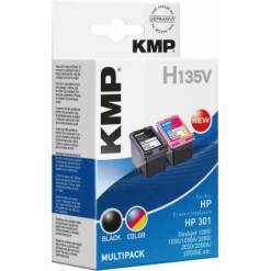 H135V Multipack schwarz/Color kompatibel mit HP CH 561/562