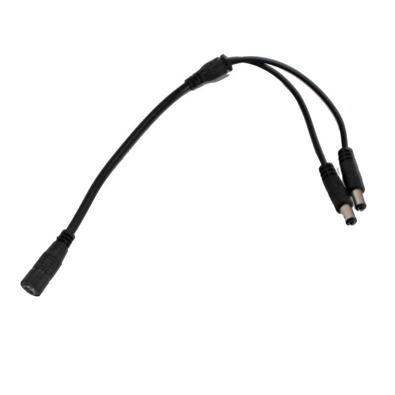 Adapter Y-Kabel Verteiler Buchse/Kupplung auf 2 x kompatible Speaker Stecker 