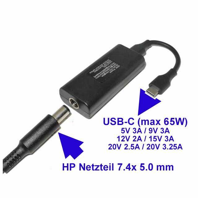 DC Stecker Adapter 7.4x5.0mm auf USB-C (auf Lager) kaufen