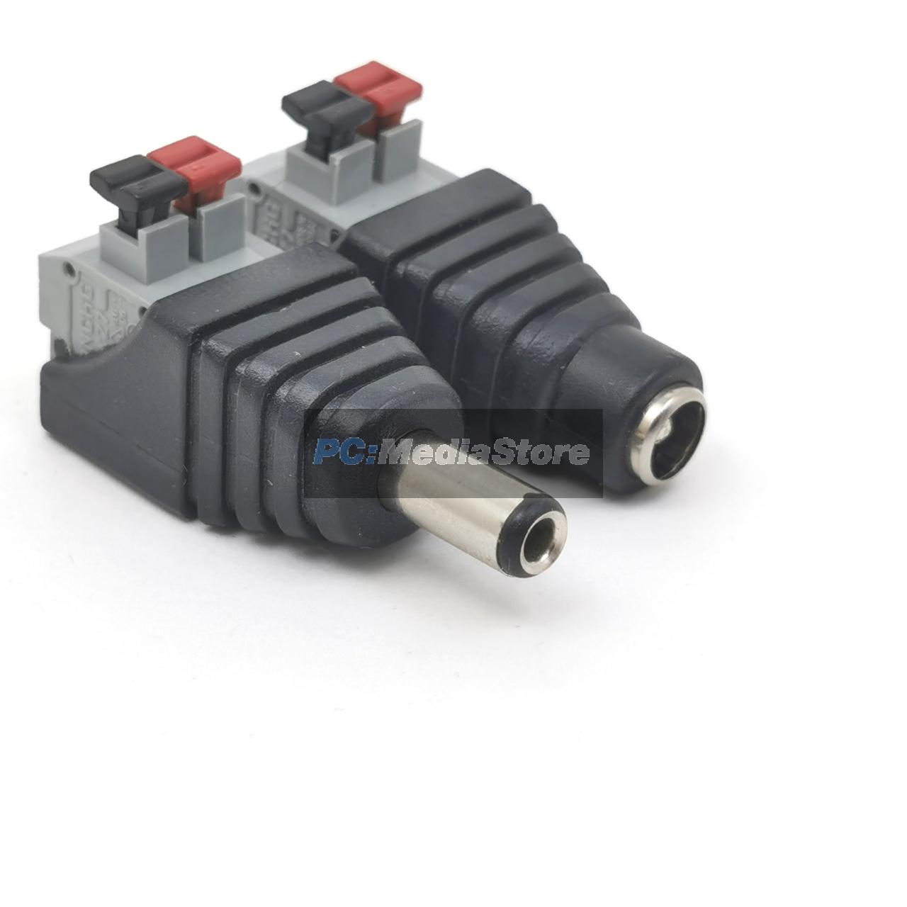 5 Stück IZPC 5,5 mm x 2,1 mm Buchse DC Steckdose Klinkenstecker Adapter_Z8 