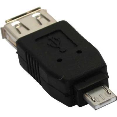 Inine® Micro-USB Adapter Micro-A Stecker an USB A Buchse