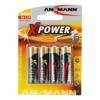 Batterie AA Mignon 4er Ansman