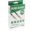 Basic Slim Audio Kabel Klinke 3,5mm ST/ST Stereo 1m