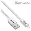 InLine Lightning USB Kabel für iPad iPhone iPod silber/Alu 2m MFi-ze