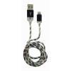 LC-Power LC-C-USB-Lightning-1M-8 (MFI) USB A zu Lightning Kabel schwar