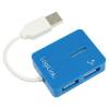 USB2 HUB USB 2.0 Hub 4-Port Smile Blau Logilink [UA0136]
