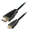High Speed HDMI-Kabel mit Ethernet Standard Stecker (Typ A) auf Mini Stec