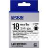 EPSON TAPE LK-5TBN CLEAR BLK-/CLEAR CLEAR 18/9