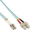 LWL Duplex Kabel LC/SC 50/125µm OM3 5m
