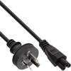 Power Cable for Notebook Australia black 2m