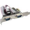 Cardreader Schnittstellenkarte 2x Seriell 9-pol PCIe (PCI-Express)