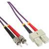 LWL Duplex Kabel SC/ST 50/125µm OM4 0,5m