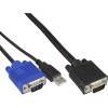KVM Kabelsatz USB für 19" KVM Switch Länge 1,8m