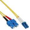 LWL Duplex Kabel LC/SC 9/125µm OS2 25m