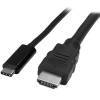 StarTech.com USB C auf HDMI Kabel - 1m - 4K -Thunderbolt 3 kompatibel -