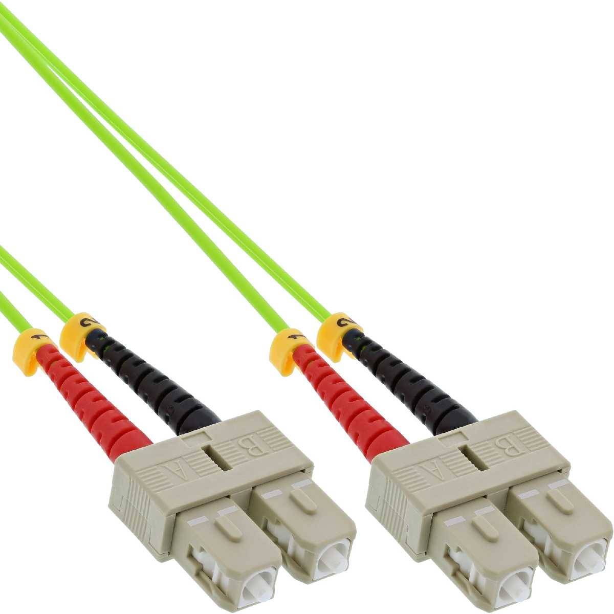 LWL Duplex Kabel SC/SC 50/125µm OM5 0,5m