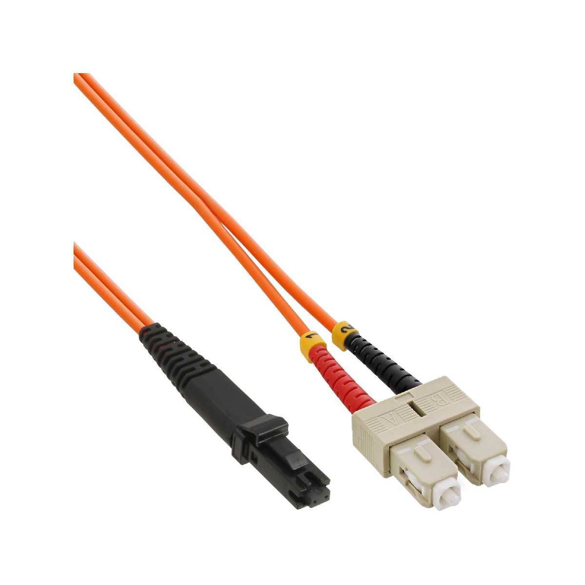 LWL Duplex Kabel MTRJ/SC 50/125µm OM2 5m