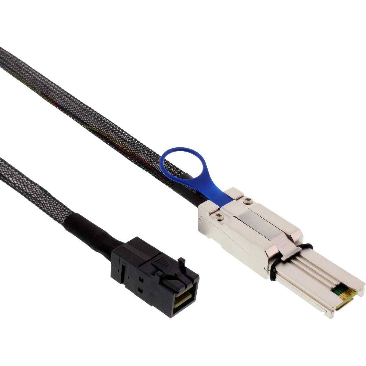 Kabel SATA Mini SAS HD SFF-8643 zu SFF-8088 1m