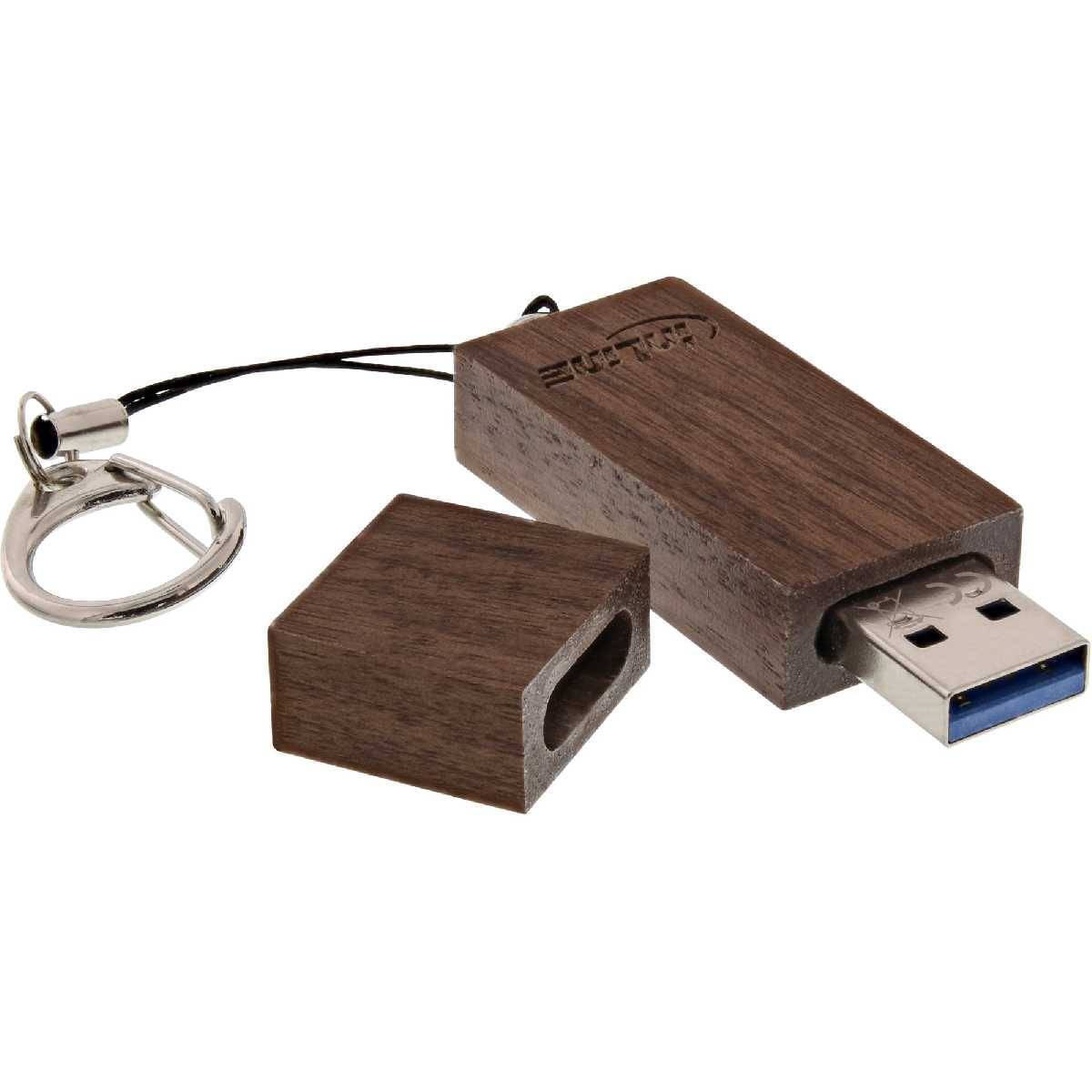 Speicherstick woodstick USB 3.0 Walnuss Holz 32GB