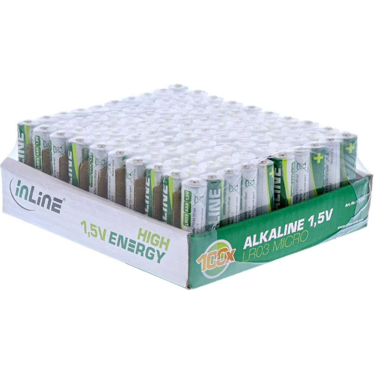 Alkaline High Energy Batterie Micro (AAA) 100er Pack