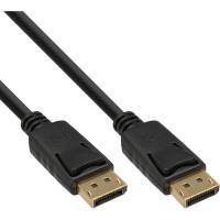 DisplayPort Kabel schwarz vergoldete Kontakte 0,3m