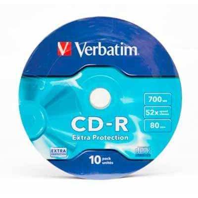 10er 80/700 Verbatim CD Spindel